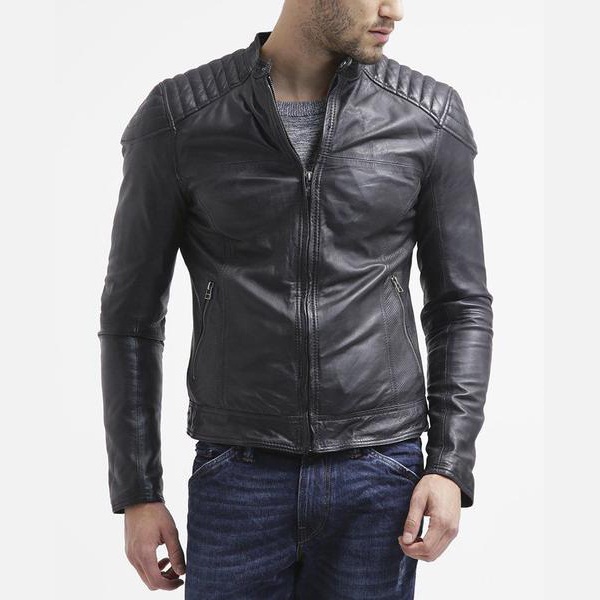 Moto Rider Jacket - RAVEN | Leather Jacket & Goods Manufacturer from ...