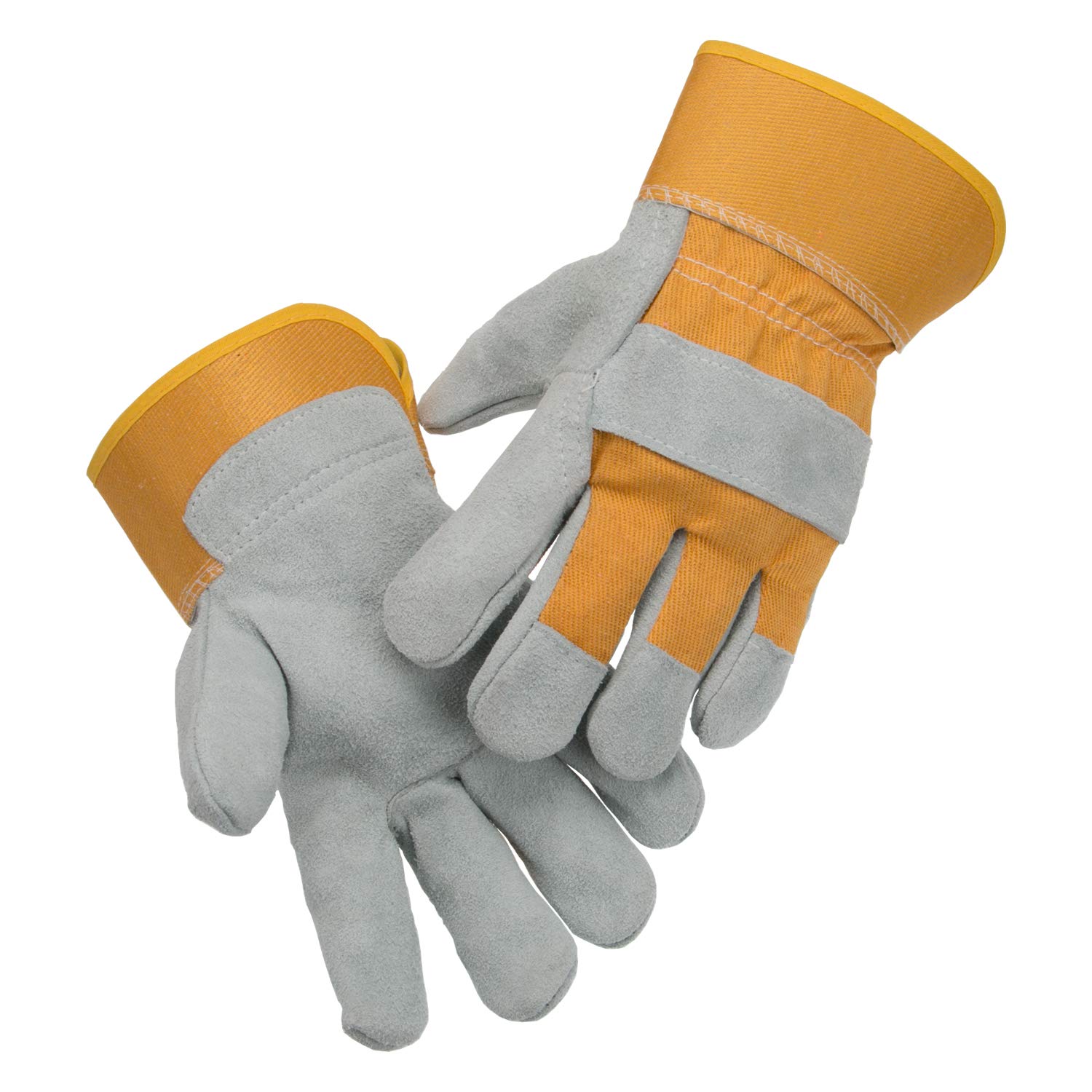 Contrast Leather Gloves produced by Crescent Leather Products Ltd