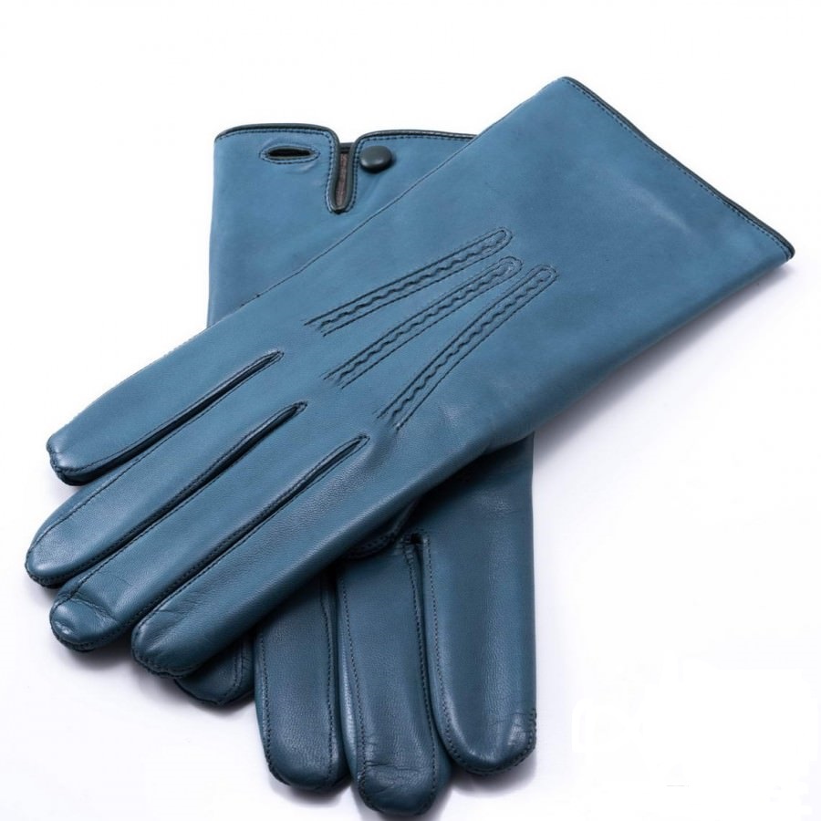 Ice-Blue-Leather-Full-Gloves-with-Button-BD