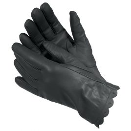 Black Plain Full Hand Gloves