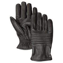 Black Quilted Upper Full Gloves