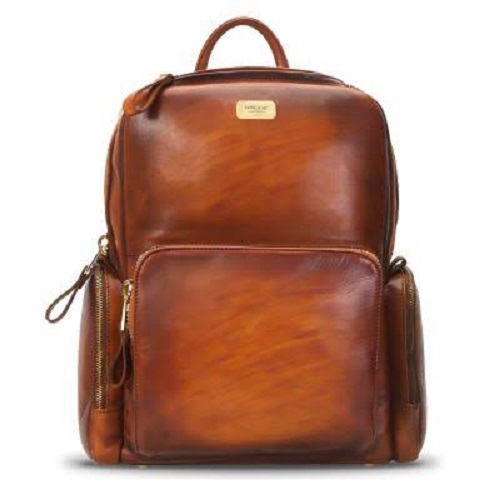 Duel Tone Official Leather Backpack - RAVEN | Leather Jacket & Goods ...