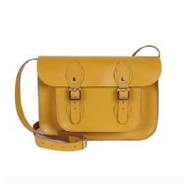 Sobar Yellow Color Ladies Official Satchels